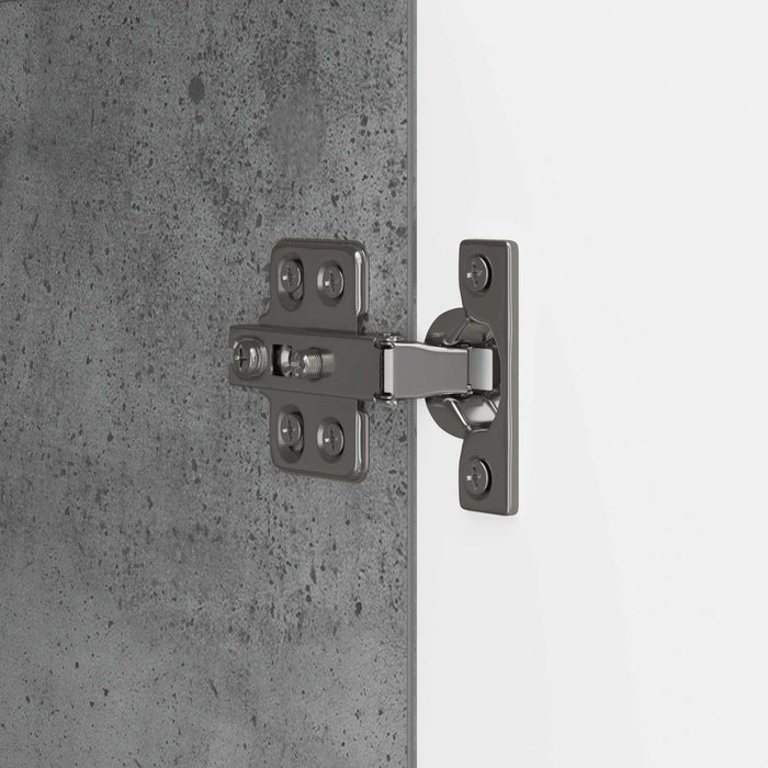 Bufet Gri Beton 89 x 34,5 x 80 cm Lemn prelucrat - WALTI WALTI