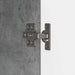 Bufet Gri Beton 89 x 34,5 x 80 cm Lemn prelucrat - WALTI WALTI