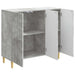 Bufet Gri Beton 89 x 34,5 x 80 cm Lemn prelucrat - WALTI WALTI