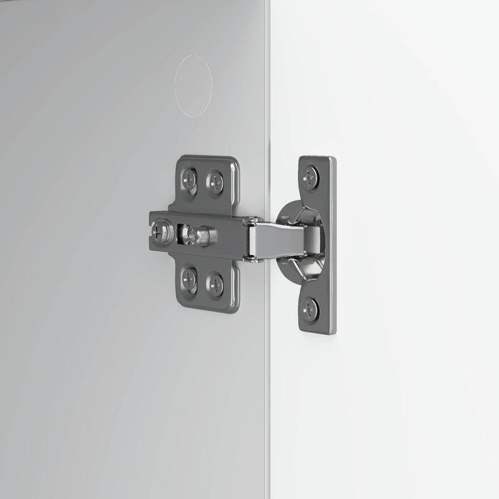 Bufet Alb foarte lucios 89 x 34,5 x 80 cm Lemn prelucrat - WALTI WALTI