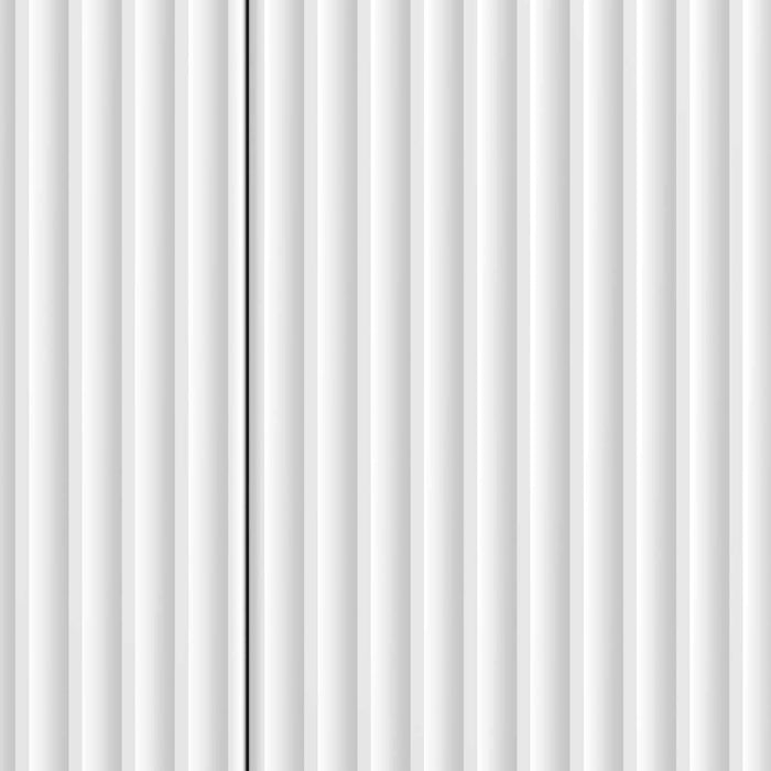 Bufet Alb foarte lucios 89 x 34,5 x 80 cm Lemn prelucrat - WALTI WALTI