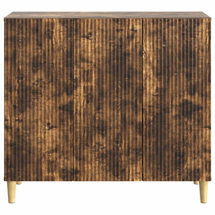 Bufet Stejar fumuriu 89 x 34,5 x 80 cm Lemn prelucrat - WALTI WALTI