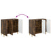 Bufet Stejar fumuriu 89 x 34,5 x 80 cm Lemn prelucrat - WALTI WALTI