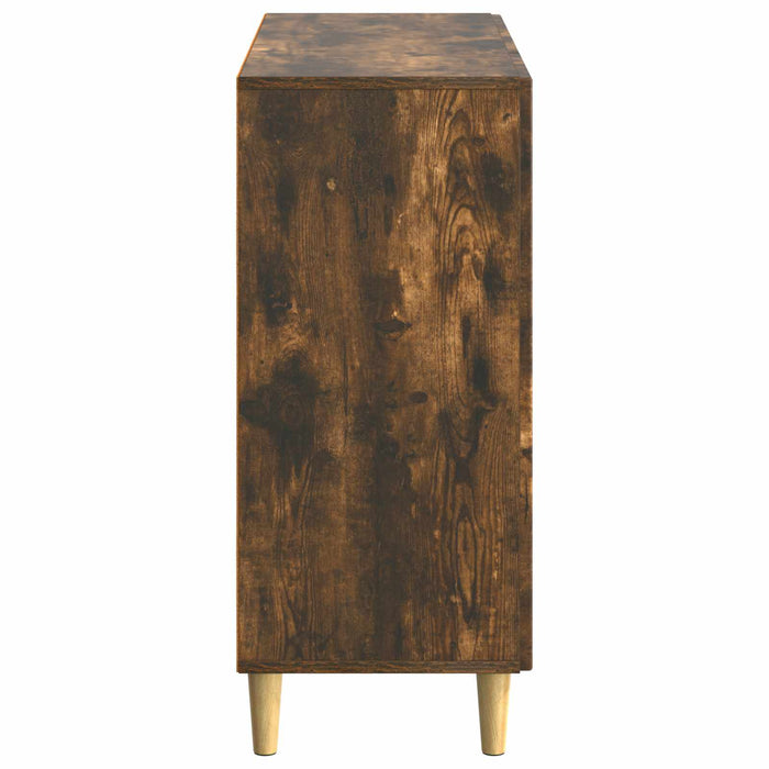 Bufet Stejar fumuriu 89 x 34,5 x 80 cm Lemn prelucrat - WALTI WALTI