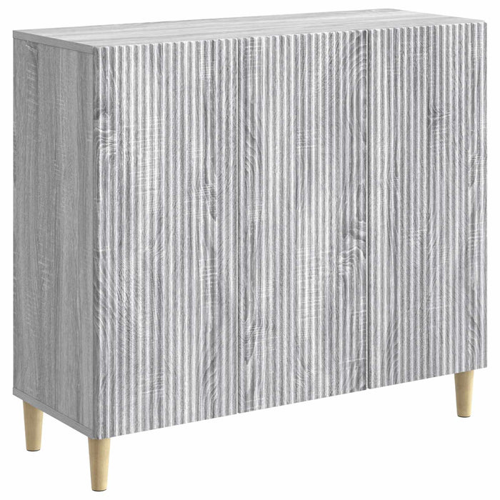Bufet Sonoma gri 89 x 34,5 x 80 cm Lemn prelucrat - WALTI WALTI
