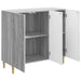Bufet Sonoma gri 89 x 34,5 x 80 cm Lemn prelucrat - WALTI WALTI