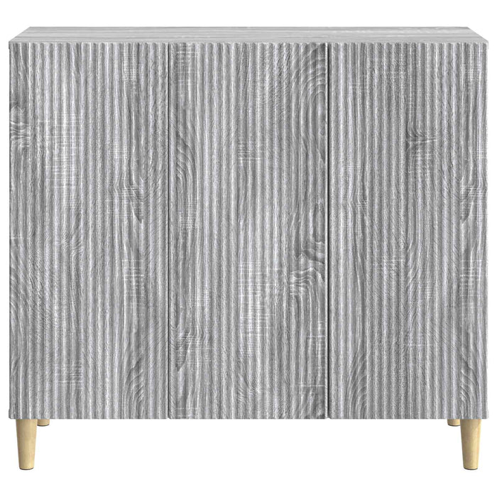 Bufet Sonoma gri 89 x 34,5 x 80 cm Lemn prelucrat - WALTI WALTI
