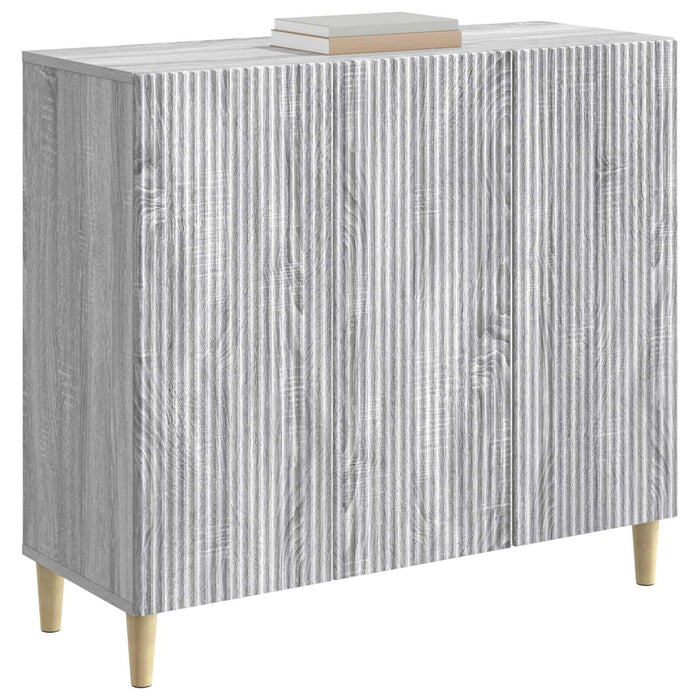Bufet Sonoma gri 89 x 34,5 x 80 cm Lemn prelucrat - WALTI WALTI