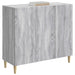Bufet Sonoma gri 89 x 34,5 x 80 cm Lemn prelucrat - WALTI WALTI