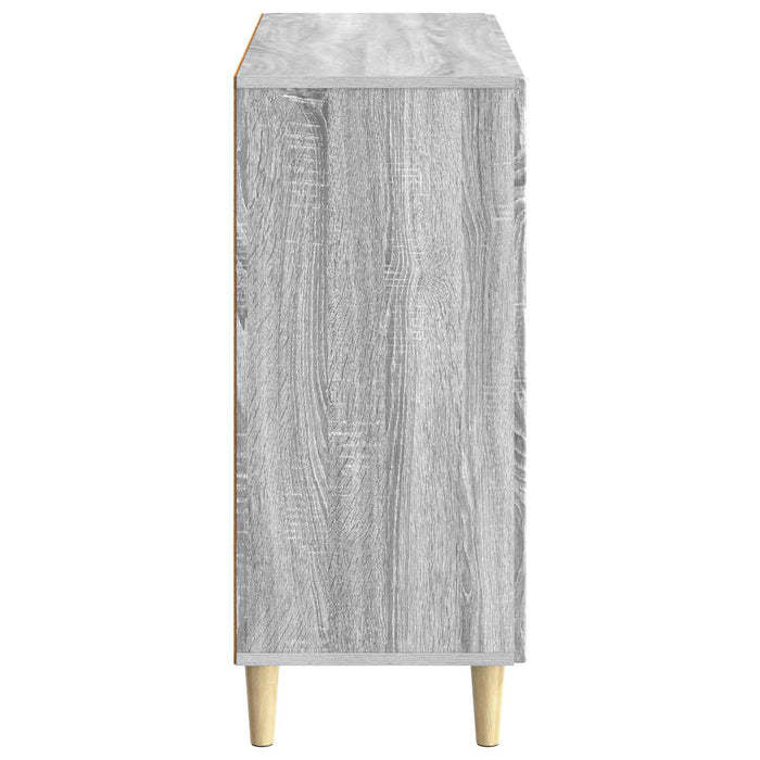 Bufet Sonoma gri 89 x 34,5 x 80 cm Lemn prelucrat - WALTI WALTI