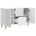Bufet cu sertar Alb 89 x 34,5 x 60 cm Lemn prelucrat - WALTI WALTI