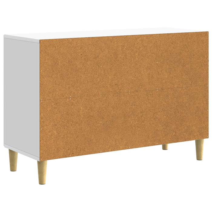 Bufet cu sertar Alb 89 x 34,5 x 60 cm Lemn prelucrat - WALTI WALTI