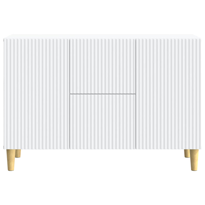 Bufet cu sertar Alb 89 x 34,5 x 60 cm Lemn prelucrat - WALTI WALTI