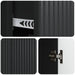 Bufet cu sertar Negru 89 x 34,5 x 60 cm Lemn prelucrat - WALTI WALTI