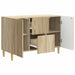 Bufet cu sertar Stejar Sonoma 89 x 34,5 x 60 cm Lemn prelucrat - WALTI WALTI