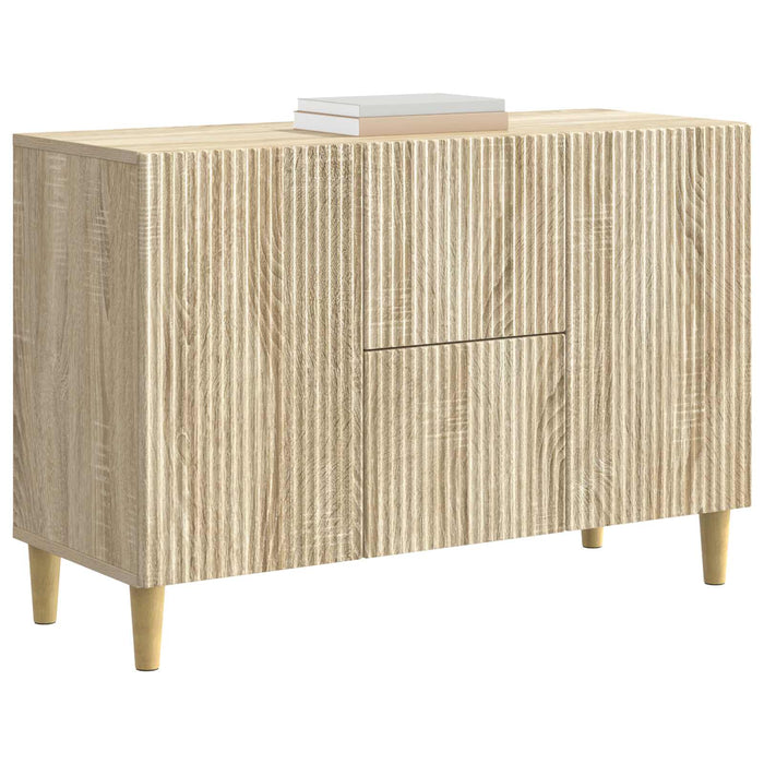 Bufet cu sertar Stejar Sonoma 89 x 34,5 x 60 cm Lemn prelucrat - WALTI WALTI