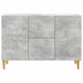 Bufet cu sertar Gri Beton 89 x 34,5 x 60 cm Lemn prelucrat - WALTI WALTI