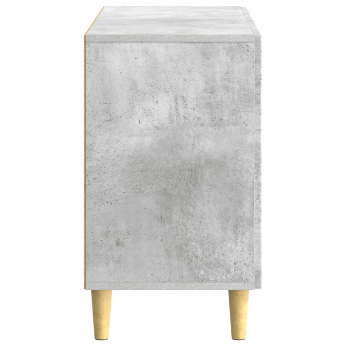 Bufet cu sertar Gri Beton 89 x 34,5 x 60 cm Lemn prelucrat - WALTI WALTI