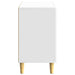Bufet Alb foarte lucios 89 x 34,5 x 60 cm Lemn prelucrat - WALTI WALTI