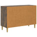 Bufet cu sertar Stejar fumuriu 89 x 34,5 x 60 cm Lemn prelucrat - WALTI WALTI