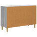 Bufet cu sertar Sonoma gri 89 x 34,5 x 60 cm Lemn prelucrat - WALTI WALTI
