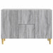 Bufet cu sertar Sonoma gri 89 x 34,5 x 60 cm Lemn prelucrat - WALTI WALTI