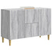 Bufet cu sertar Sonoma gri 89 x 34,5 x 60 cm Lemn prelucrat - WALTI WALTI