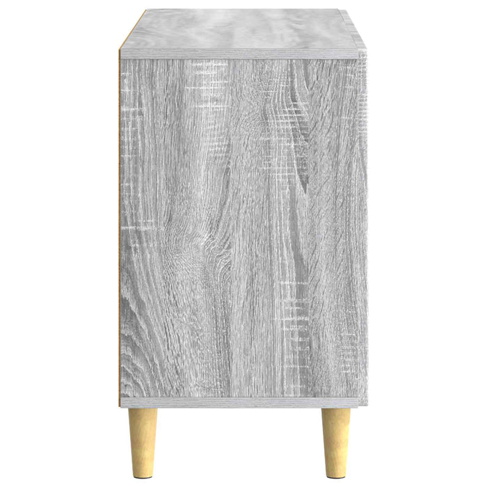 Bufet cu sertar Sonoma gri 89 x 34,5 x 60 cm Lemn prelucrat - WALTI WALTI