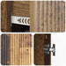 Bufet cu sertar Lemn vechi 89 x 34,5 x 60 cm Lemn prelucrat - WALTI WALTI
