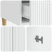 Bufet cu sertar Alb 66 x 34,5 x 95 cm Lemn prelucrat - WALTI WALTI