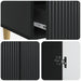 Bufet cu sertar Negru 66 x 34,5 x 95 cm Lemn prelucrat - WALTI WALTI