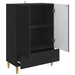 Bufet cu sertar Negru 66 x 34,5 x 95 cm Lemn prelucrat - WALTI WALTI