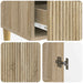 Bufet cu sertar Stejar Sonoma 66 x 34,5 x 95 cm Lemn prelucrat - WALTI WALTI