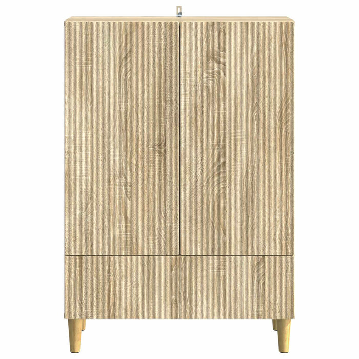 Bufet cu sertar Stejar Sonoma 66 x 34,5 x 95 cm Lemn prelucrat - WALTI WALTI
