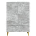 Bufet cu sertar Gri Beton 66 x 34,5 x 95 cm Lemn prelucrat - WALTI WALTI