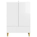 Bufet Alb foarte lucios 66 x 34,5 x 95 cm Lemn prelucrat - WALTI WALTI