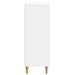 Bufet Alb foarte lucios 66 x 34,5 x 95 cm Lemn prelucrat - WALTI WALTI
