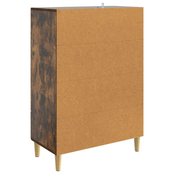 Bufet cu sertar Stejar fumuriu 66 x 34,5 x 95 cm Lemn prelucrat - WALTI WALTI