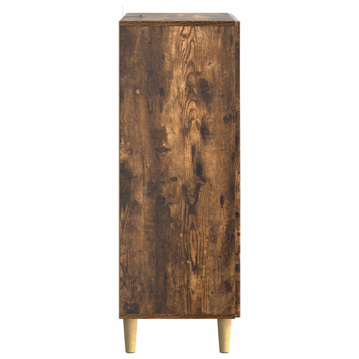 Bufet cu sertar Stejar fumuriu 66 x 34,5 x 95 cm Lemn prelucrat - WALTI WALTI