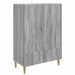 Bufet cu sertar Sonoma gri 66 x 34,5 x 95 cm Lemn prelucrat - WALTI WALTI