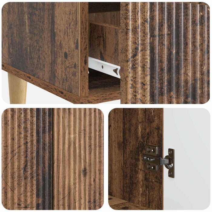 Bufet cu sertar Lemn vechi 66 x 34,5 x 95 cm Lemn prelucrat - WALTI WALTI
