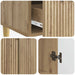Bufet Stejar Artizanal 66 x 34,5 x 95 cm Lemn prelucrat - WALTI WALTI