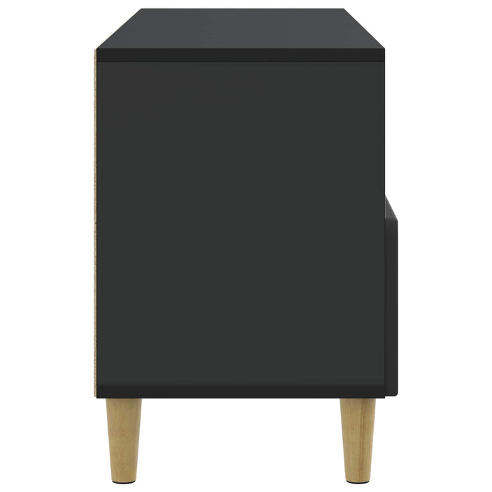 Cabinet TV cu sertar Negru 102 x 34,5 x 50 cm Lemn prelucrat - WALTI WALTI