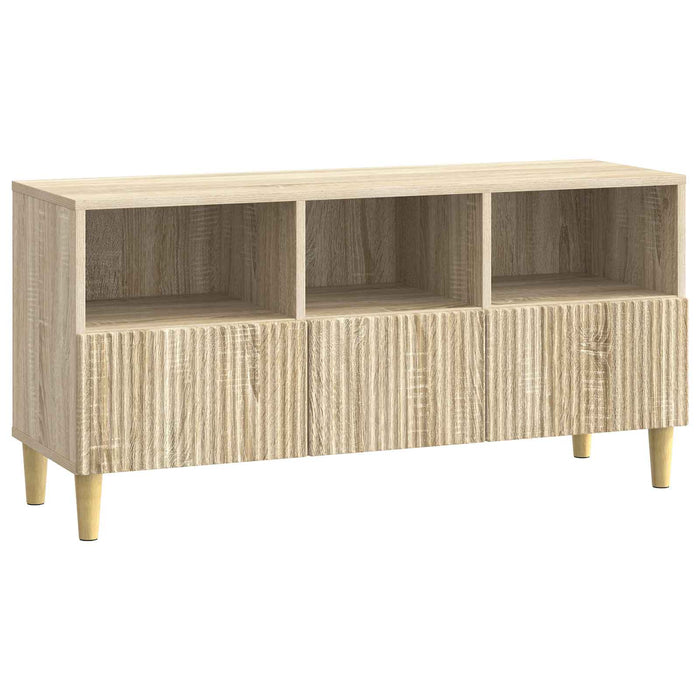 Cabinet TV Stejar Sonoma 102 x 34,5 x 50 cm Lemn prelucrat - WALTI WALTI