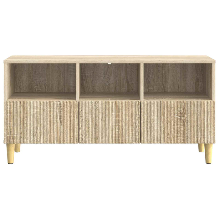 Cabinet TV Stejar Sonoma 102 x 34,5 x 50 cm Lemn prelucrat - WALTI WALTI
