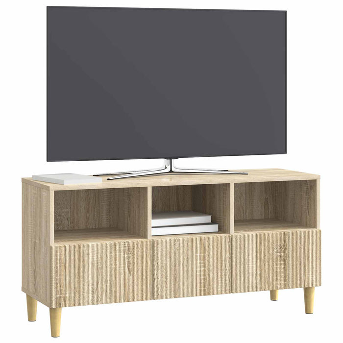 Cabinet TV Stejar Sonoma 102 x 34,5 x 50 cm Lemn prelucrat - WALTI WALTI