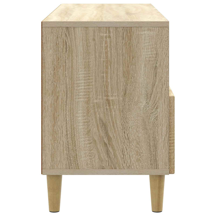 Cabinet TV Stejar Sonoma 102 x 34,5 x 50 cm Lemn prelucrat - WALTI WALTI