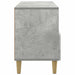 Cabinet TV Gri Beton 102 x 34,5 x 50 cm Lemn prelucrat - WALTI WALTI