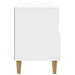 Cabinet TV Alb foarte lucios 102 x 34,5 x 50 cm Lemn prelucrat - WALTI WALTI
