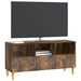 Cabinet TV Stejar fumuriu 102 x 34,5 x 50 cm Lemn prelucrat - WALTI WALTI